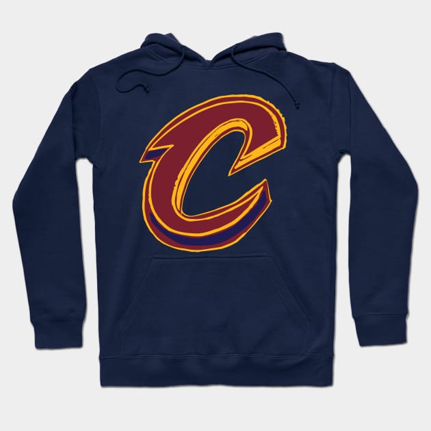 Cleveland Cavalieeeers Hoodie by Very Simple Graph